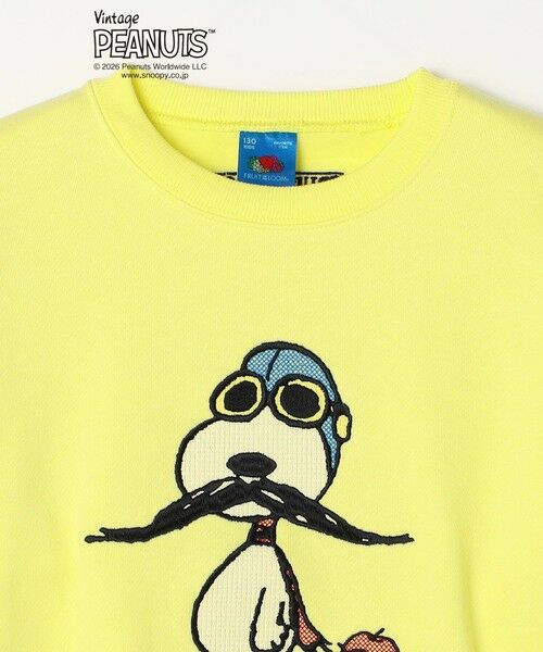 SHIPS / シップス スウェット | FRUIT OF THE LOOM: PEANUTS 裏起毛 プリント スウェット<KIDS> | 詳細3