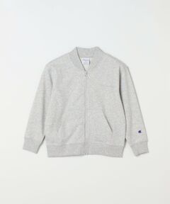 SHIPS / シップス スウェット | Champion: ワンポイント ロゴ 刺繍 ジップ スウェット シャツ<KIDS>