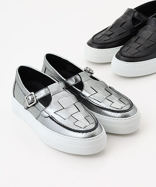 SHOEMAISON/シューメゾン フラットシューズ シルバー 38 SHOEMAISON/シューメゾン フラットシューズ シルバー 38