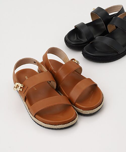 SHOEMAISON/シューメゾン サンダル キャメル 35 SHOEMAISON/シューメゾン サンダル キャメル 35
