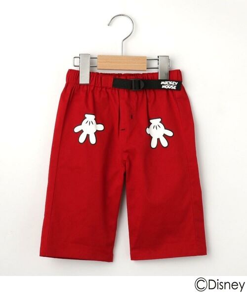 セール Disney ミッキーマウスデザイン ハーフパンツ ショート ハーフ 半端丈パンツ Shoo La Rue シューラルー ファッション通販 タカシマヤファッションスクエア