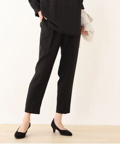 SHOO・LA・RUE / シューラルー パンツ | 【S-5L/洗濯機可/2WAYストレッチ】ダブルクロスセンタープレステーパード