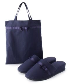 SHOO・LA・RUE / シューラルー サンダル | 携帯バッグ付スリッパ