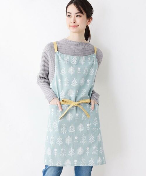 ボタニカル柄プリントエプロン キッチンツール Shoo La Rue シューラルー ファッション通販 タカシマヤファッションスクエア