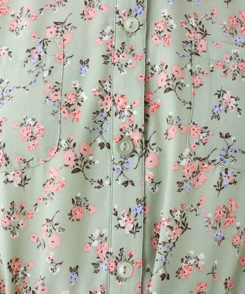 セール S L 花柄ドロストワンピース ミニ丈 ひざ丈ワンピース Shoo La Rue シューラルー ファッション通販 タカシマヤファッションスクエア