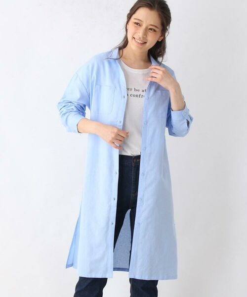 セール M L 2点セット シャツワンピ 半袖tシャツ ミニ丈 ひざ丈ワンピース Shoo La Rue シューラルー ファッション通販 タカシマヤファッションスクエア