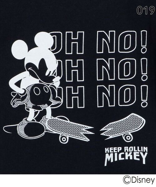 セール Disney ディズニー リンクコーデ ミッキーマウス デザイン レイヤードtシャツ その他トップス Shoo La Rue シューラルー ファッション通販 タカシマヤファッションスクエア