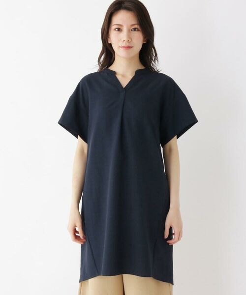 セール M Ll スキッパー半袖コクーンワンピース その他トップス Shoo La Rue シューラルー ファッション通販 タカシマヤファッションスクエア