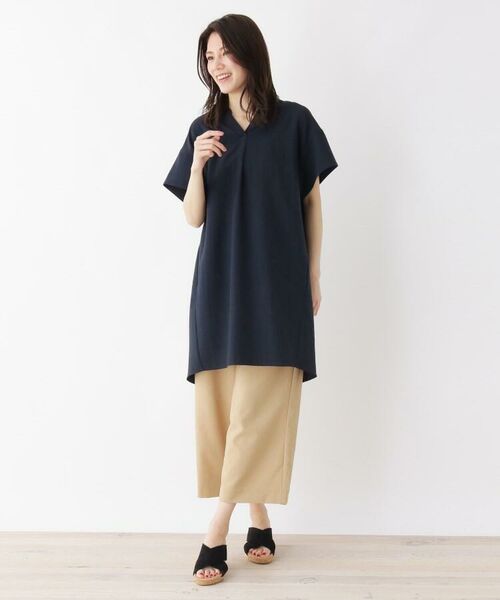 セール M Ll スキッパー半袖コクーンワンピース その他トップス Shoo La Rue シューラルー ファッション通販 タカシマヤファッションスクエア