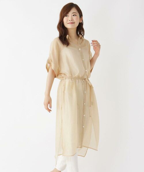セール M L シ スル シャツワンピース ミニ丈 ひざ丈ワンピース Shoo La Rue シューラルー ファッション通販 タカシマヤファッションスクエア