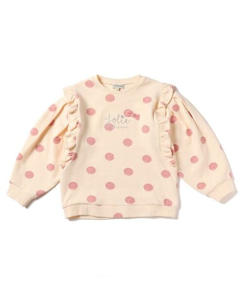 セール 80 1cm ふくれジャガードドットフリルプルオーバー スウェット Shoo La Rue シューラルー ファッション通販 タカシマヤファッションスクエア