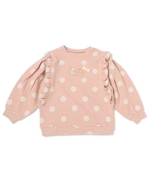 セール 80 1cm ふくれジャガードドットフリルプルオーバー スウェット Shoo La Rue シューラルー ファッション通販 タカシマヤファッションスクエア