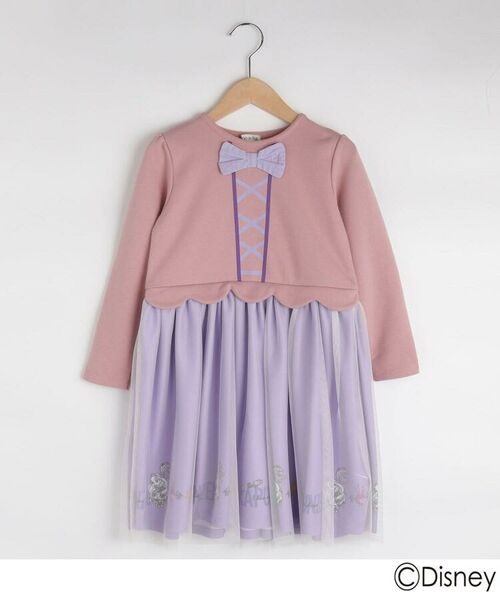 セール Disney ディズニー ラプンツェル ワンピース ミニ丈 ひざ丈ワンピース Shoo La Rue シューラルー ファッション通販 タカシマヤファッションスクエア