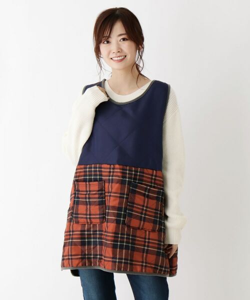 キルトタブリエあったかエプロン キッチンツール Shoo La Rue シューラルー ファッション通販 タカシマヤファッションスクエア