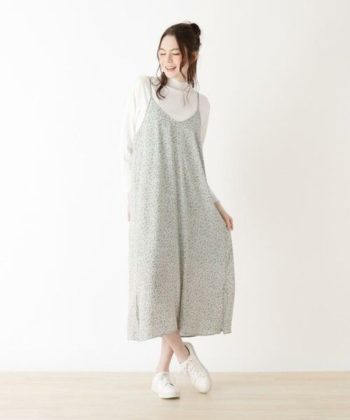S L 2点セット 花柄キャミワンピースセット ミニ丈 ひざ丈ワンピース Shoo La Rue シューラルー ファッション通販 タカシマヤファッションスクエア