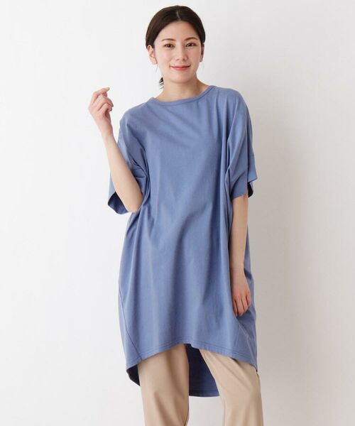 セール ビッグtシャツワンピース ミニ丈 ひざ丈ワンピース Shoo La Rue シューラルー ファッション通販 タカシマヤファッションスクエア