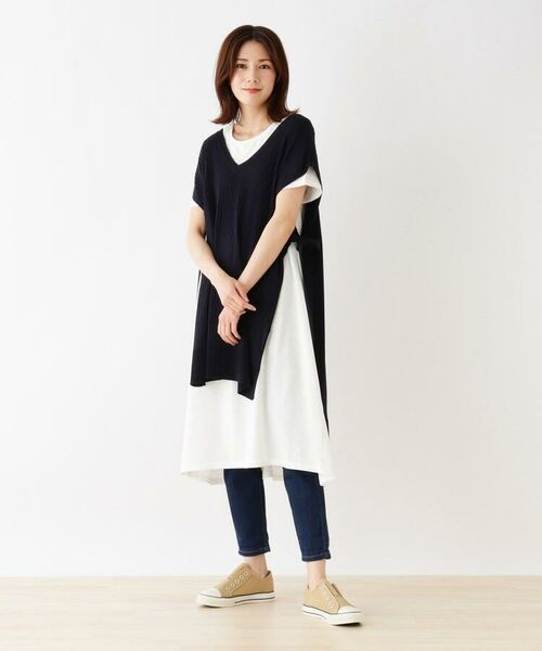 2点レイヤードセット ロングベスト ロングワンピース セットアップ Shoo La Rue シューラルー ファッション通販 タカシマヤファッションスクエア