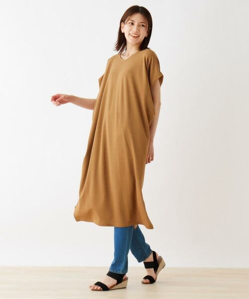 セール ドルマンタックスリットワンピース ロング マキシ丈ワンピース Shoo La Rue シューラルー ファッション通販 タカシマヤファッションスクエア