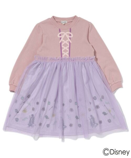 セール Disney 裏毛プリンセスワンピ ミニ丈 ひざ丈ワンピース Shoo La Rue シューラルー ファッション通販 タカシマヤファッションスクエア