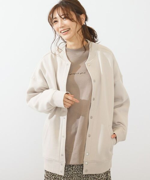 裏起毛ブルゾン レザーブルゾン ジャケット Shoo La Rue シューラルー ファッション通販 タカシマヤファッションスクエア