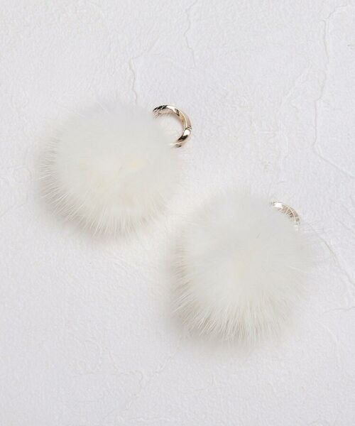 セール ミンクファーピアス ピアス イヤリング Shoo La Rue シューラルー ファッション通販 タカシマヤファッションスクエア