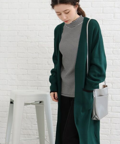 配色パイピング風がオシャレ ロング コーディガン カーディガン ボレロ Shoo La Rue シューラルー ファッション通販 タカシマヤファッションスクエア