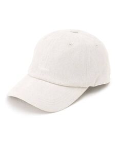 春スエードロゴ刺繍CAP
