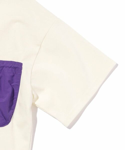 SHOO・LA・RUE / シューラルー Tシャツ | 【110-140cm】裾レイヤード異素材ポケットTシャツ | 詳細4