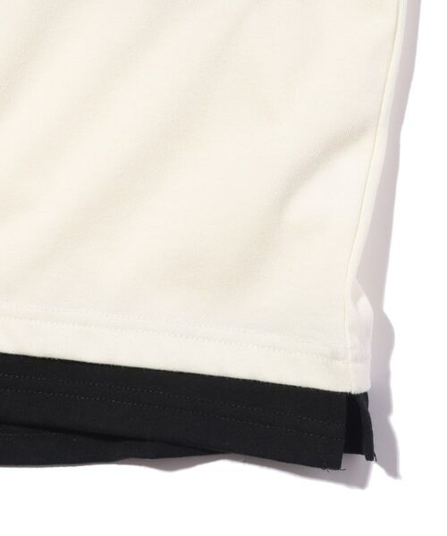 SHOO・LA・RUE / シューラルー Tシャツ | 【110-140cm】裾レイヤード異素材ポケットTシャツ | 詳細5