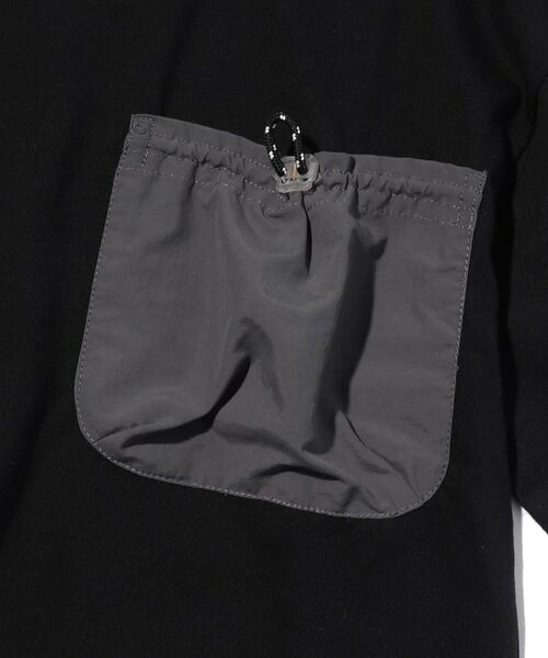 SHOO・LA・RUE / シューラルー Tシャツ | 【110-140cm】裾レイヤード異素材ポケットTシャツ | 詳細7