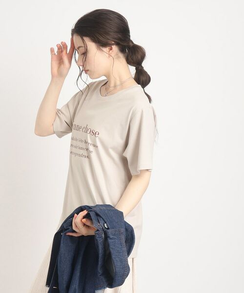 SHOO・LA・RUE / シューラルー Tシャツ | 【接触冷感】シューアイス　プリントTシャツ | 詳細17