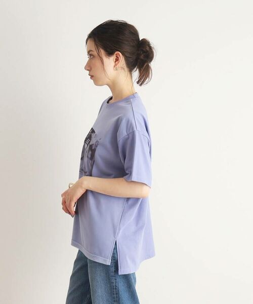 SHOO・LA・RUE / シューラルー Tシャツ | 【ワンテクデザインで差をつける】チュールフォトプリントTシャツ | 詳細27