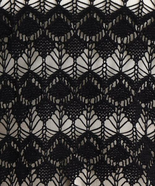 SHOO・LA・RUE / シューラルー ニット・セーター | ざっくり透かし編み ゆるニットプルオーバー | 詳細17