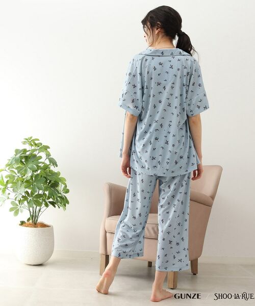 SHOO・LA・RUE / シューラルー ルームウェア | 【GUNZE】寝返りのしやすさを考えたパジャマ（半袖７分丈パンツ） | 詳細13