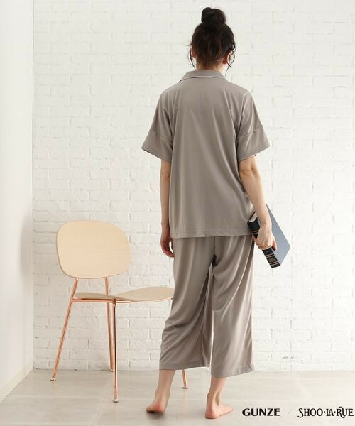 SHOO・LA・RUE / シューラルー ルームウェア | 【GUNZE】寝返りのしやすさを考えたパジャマ（半袖７分丈パンツ） | 詳細16