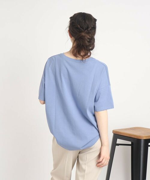 SHOO・LA・RUE / シューラルー カットソー | シンプルだから使いやすい スリットTシャツ | 詳細18