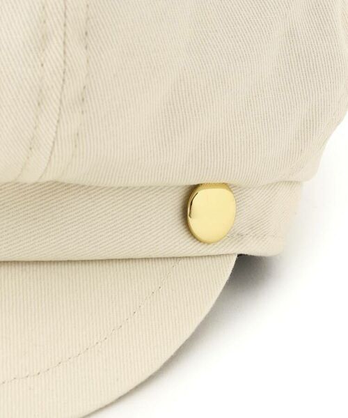 SHOO・LA・RUE / シューラルー ハンチング・キャスケット・ベレー帽 | 金ボタン付キャスケット | 詳細5