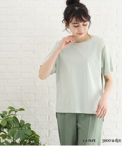 【GUNZE】睡眠専用Tシャツ「寝るT」sweet　label（半袖）