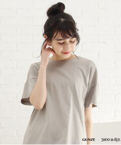 【GUNZE】睡眠専用Tシャツ「寝るT」sweet　label（半袖）