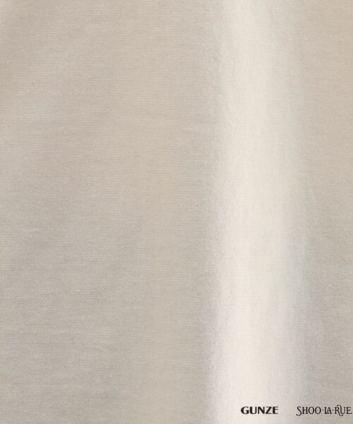 SHOO・LA・RUE / シューラルー ルームウェア | 【GUNZE】睡眠専用Tシャツ「寝るT」sweet　label（半袖） | 詳細7