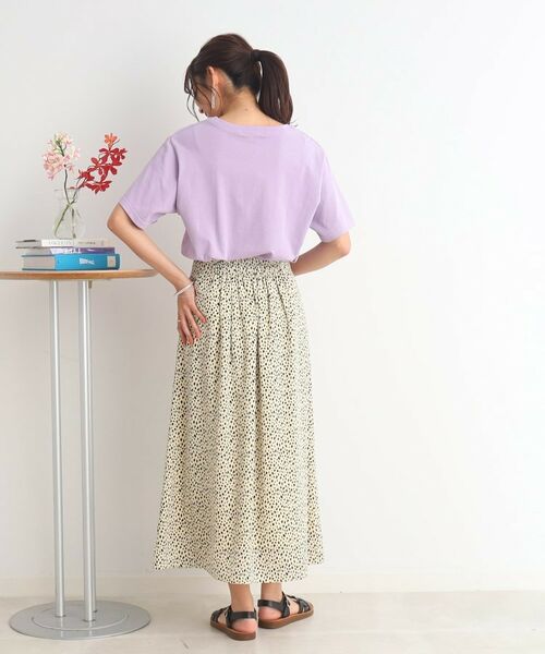 SHOO・LA・RUE / シューラルー スカート | 小さめ柄が大人な印象！Aラインスカート | 詳細2