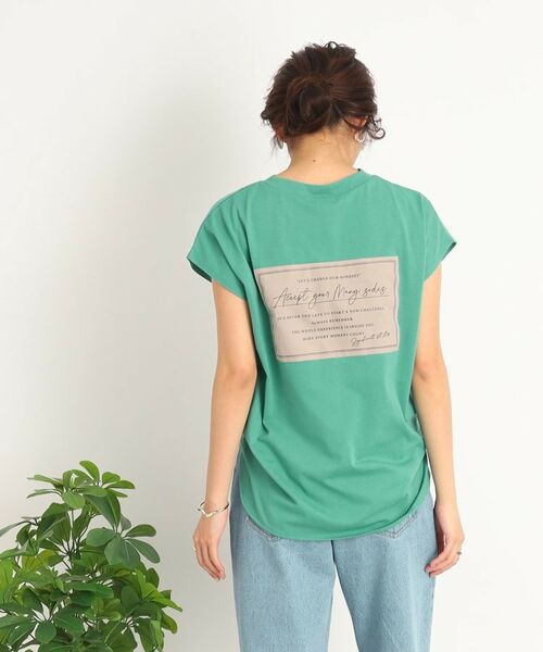SHOO・LA・RUE / シューラルー Tシャツ | 【遊び心あるバックデザイン】フレンチスリ-ブTシャツ | 詳細16