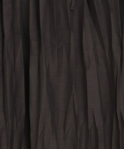 SHOO・LA・RUE / シューラルー ロング・マキシ丈スカート | 大人カジュアルにマッチする 麻混プリーツスカート | 詳細15