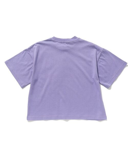 SHOO・LA・RUE / シューラルー Tシャツ | 【110-140cm/接触冷感】五分袖BIGプリントTシャツ | 詳細2