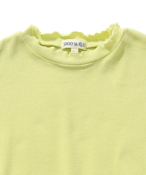 SHOO・LA・RUE / シューラルー Tシャツ | 【110-140cm】メロー使いリブTシャツ | 詳細3