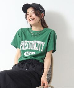 【接触冷感/プチプラ】大人のアクティブコーデに！ ベーシックプリント アソートTシャツ