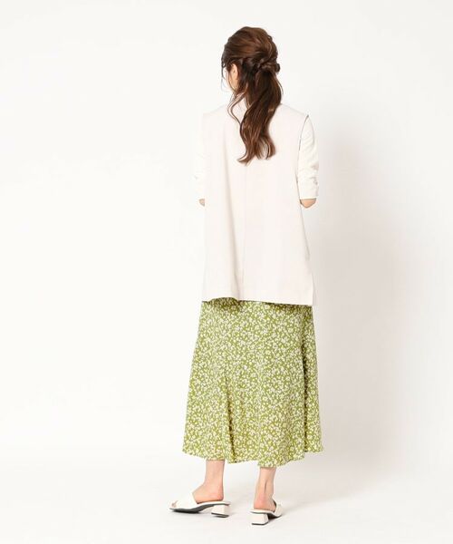 SHOO・LA・RUE / シューラルー スカート | 女性らしさが光る　フラワープリント マーメイドスカート | 詳細2