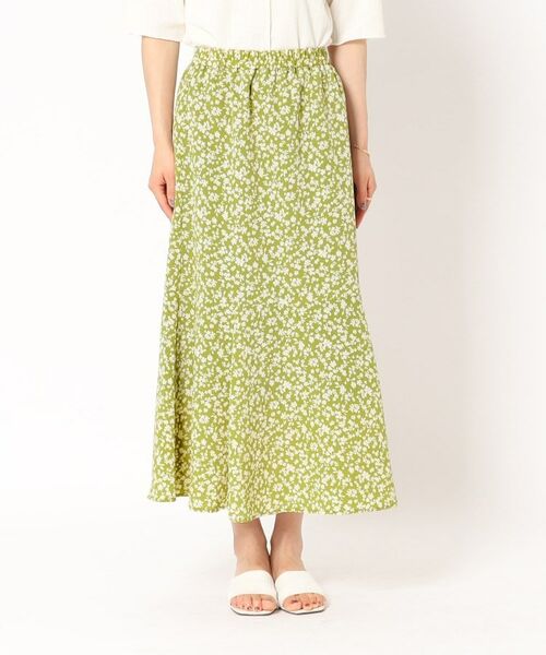 SHOO・LA・RUE / シューラルー スカート | 女性らしさが光る　フラワープリント マーメイドスカート | 詳細23