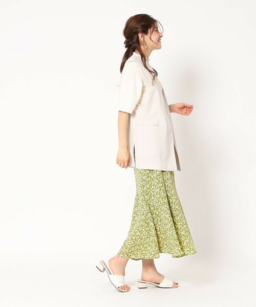 SHOO・LA・RUE / シューラルー スカート | 女性らしさが光る　フラワープリント マーメイドスカート | 詳細26