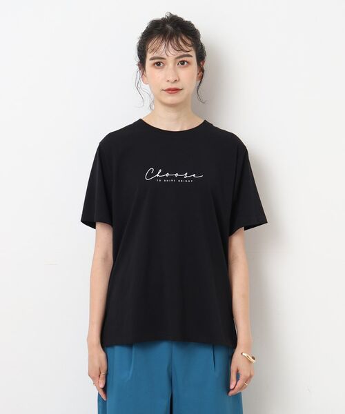 SHOO・LA・RUE / シューラルー Tシャツ | 大人の華奢ロゴ　シンプルTシャツ | 詳細24